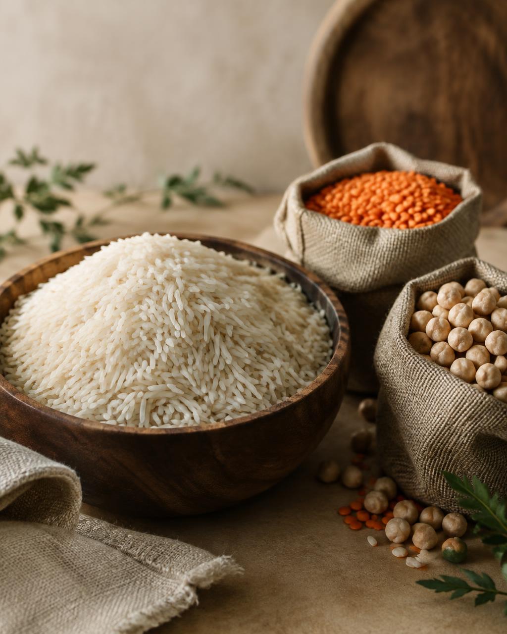 Rice & Selected Dry Foods